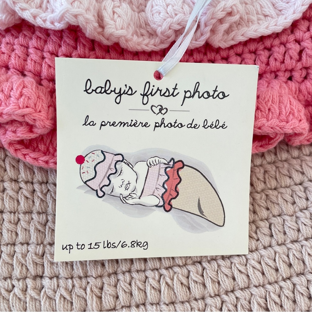 2 Piece First Photo Ice-cream Outfit / Photo Prop